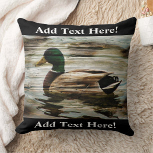 Coussin Canard colvert
