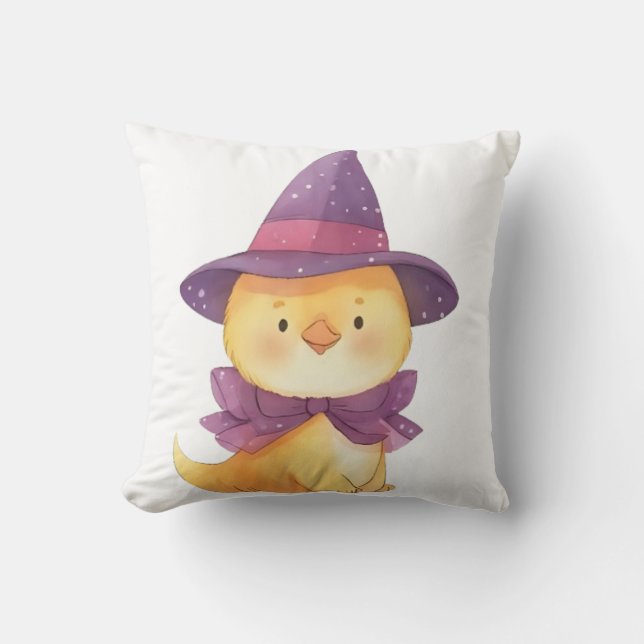 Coussin Canard Méchant (Recto)