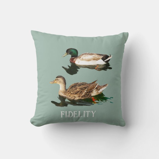 Coussin Canards colverts comestibles ronds de dégivrage (Recto)
