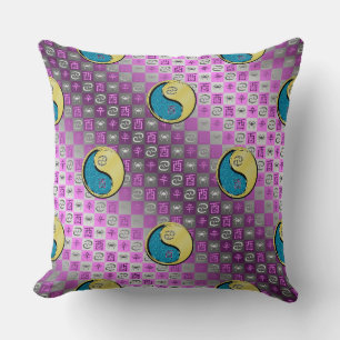 Coussin Cancer & Coq de Métal