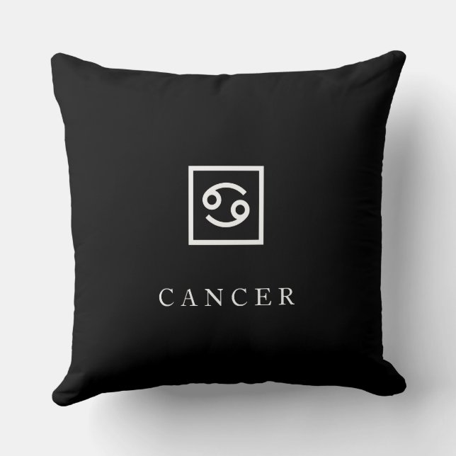 Coussin CANCER – The Lunar Soul (Verso)