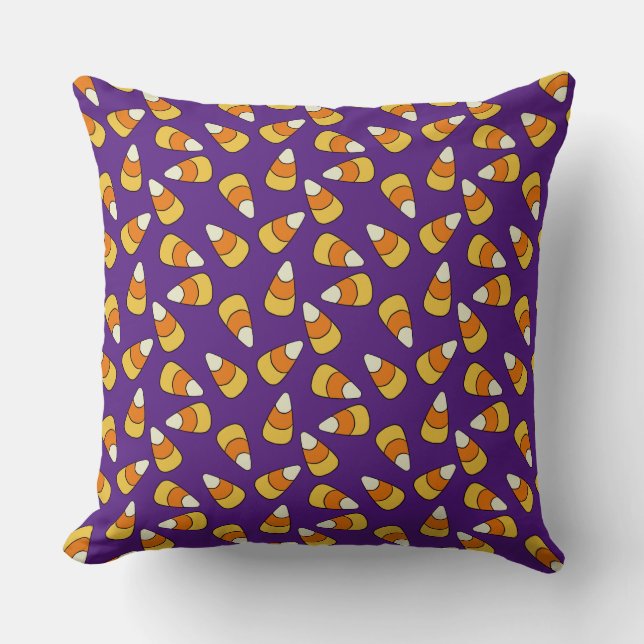 Coussin Candy Corn Motif (Recto)