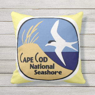 Coussin Cape Cod National Seashore - Personnaliser Color!