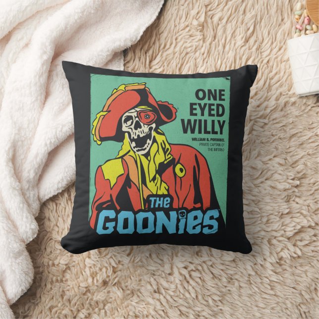 Coussin Capitaine de l'Inferno Willy Pirate à un oeil (Couverture)