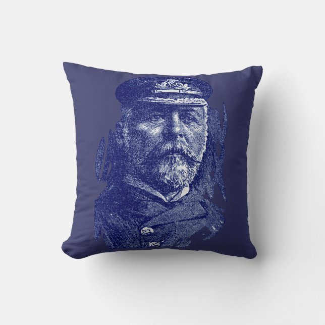 Coussin Capitaine John Smith, HMS Titanic (Recto)
