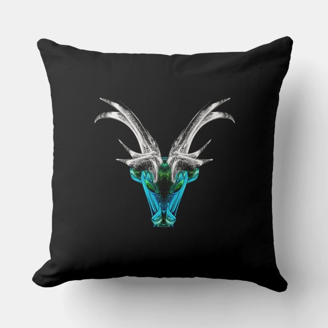 Coussin Capricorn – The Mountain Soul (Recto)