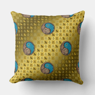 Coussin Capricorne & Dragon d'eau