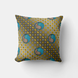 Coussin Capricorne & Lapin d'eau