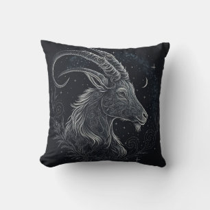 Coussin Capricorne Zodiac Astrologique