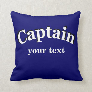 Coussin Captain pour personnaliser
