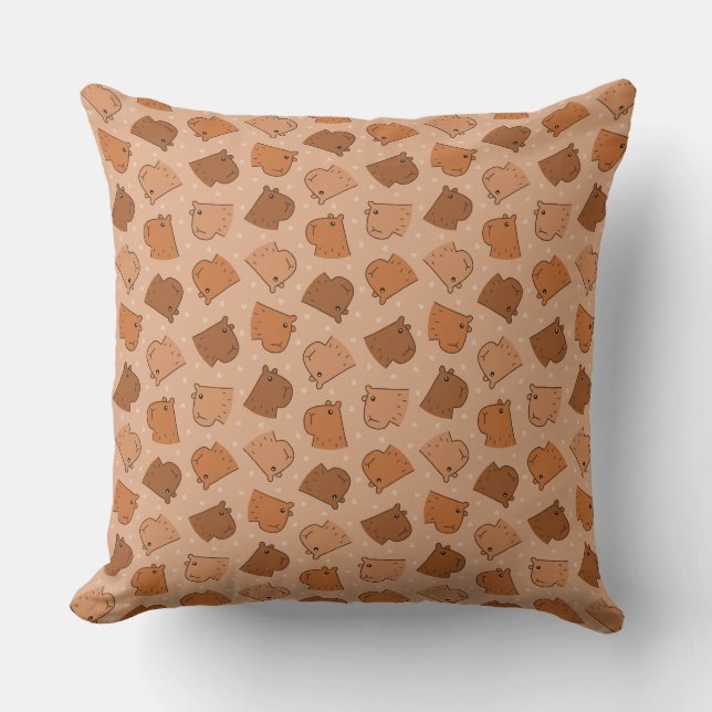 Coussin Capybara (Recto)