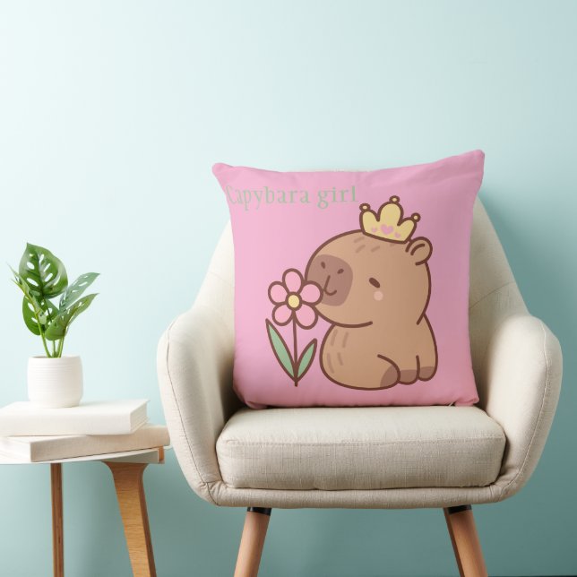 Coussin Capybara (Chaise)