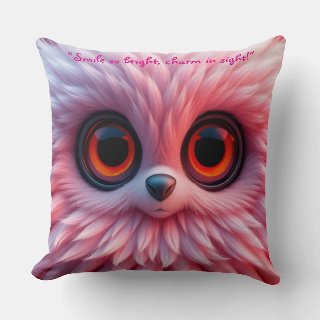 Coussin Caractère Pinkish (Recto)