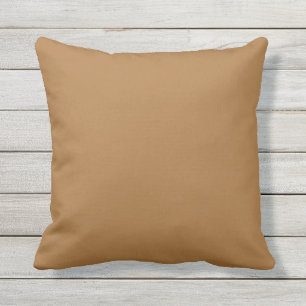 Coussin Caramel Luminaire Brown extérieur Jeu d'oreiller 
