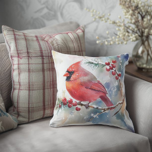 Coussin Cardinal de Noël