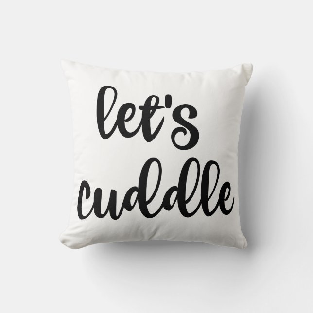 Coussin "Caressons" le carreau (Recto)