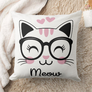 Coussin Caricature moderne de la Cutie de Saint Valentin M