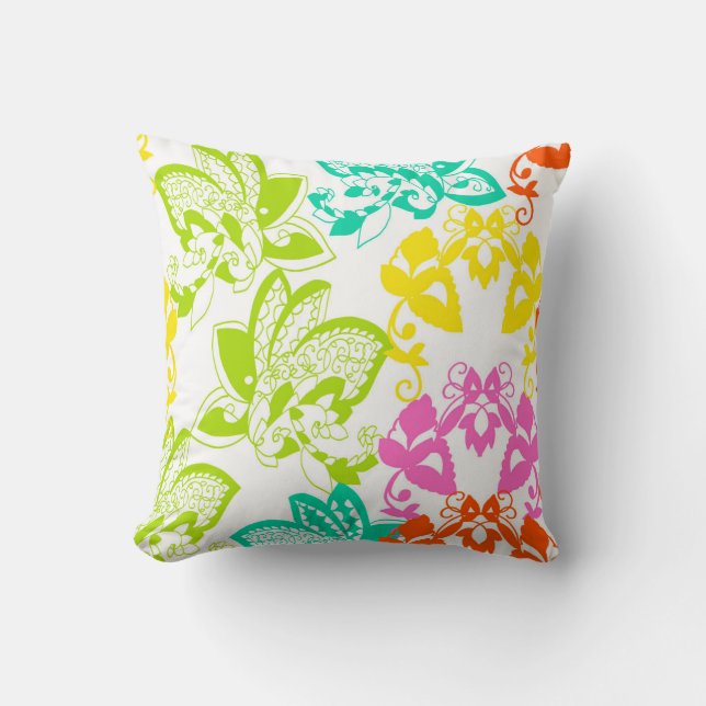 Coussin Carnaval Papillon (Recto)