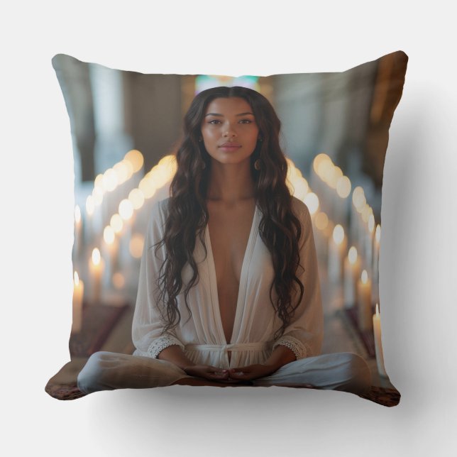 Coussin CARPE DIEM - Meditation - Yoga (Recto)