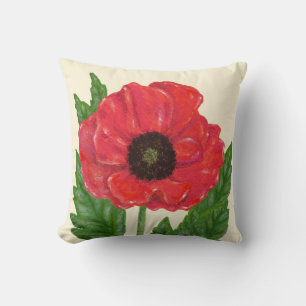 Coussin carré de la Flandre Rouge