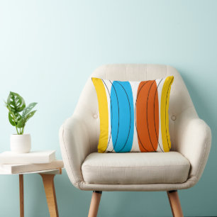 Coussin Carré d'oreiller à lancer Globe