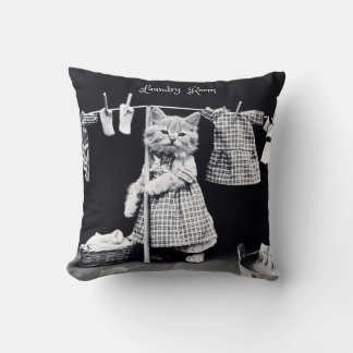 Coussin carré, Lave-linge