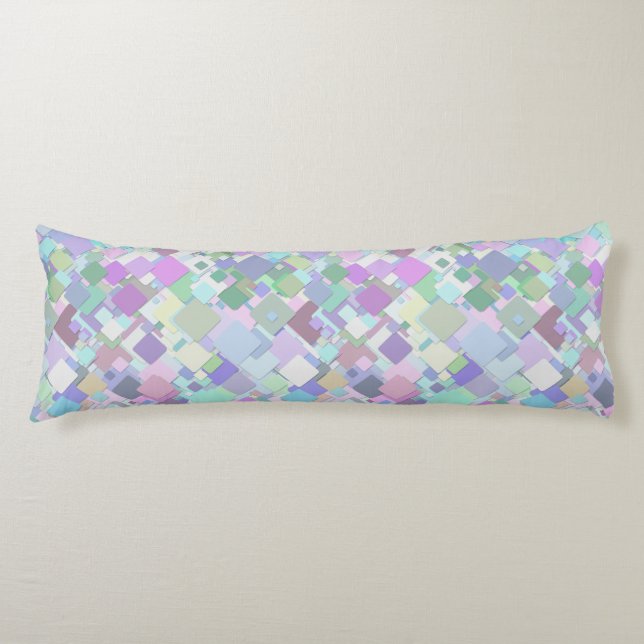 coussin carré pastel (Devant)