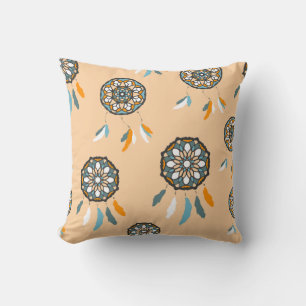 Coussin Carré Tan Dream Catcher