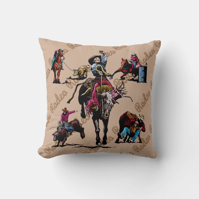 Coussin Carreau à la maison occidental d'événements de (Recto)