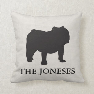 Coussin Carreau américain de bouledogue