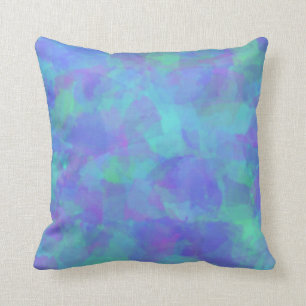 Coussin Carreau Bluesy de pourpres