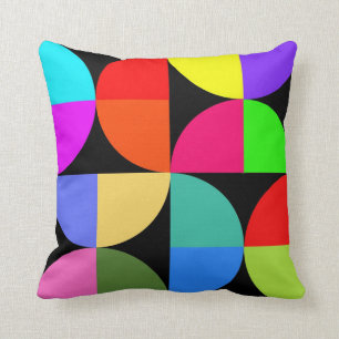 Coussin Carreau coloré audacieux et lumineux