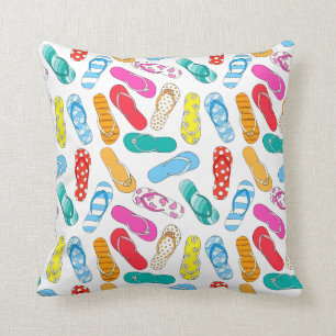 Coussin Carreau côtier de plage d'été de bascule