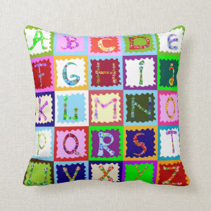 Coussin Carreau d'ABC