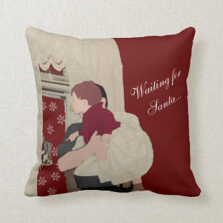 Coussin Carreau de attente de Père Noël