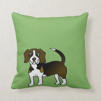 Coussin Carreau de beagle
