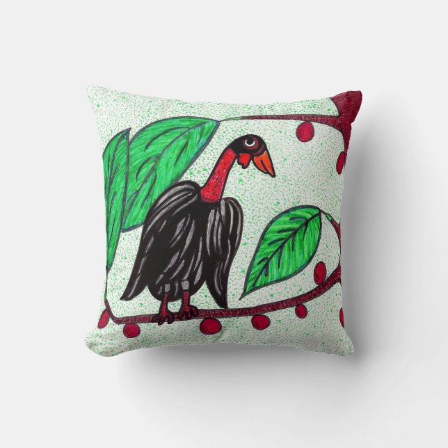 Coussin Carreau de Bentley Buzzard (Recto)