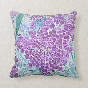 Coussin Carreau de bleu de lavande
