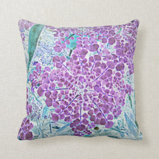 Coussin Carreau de bleu de lavande