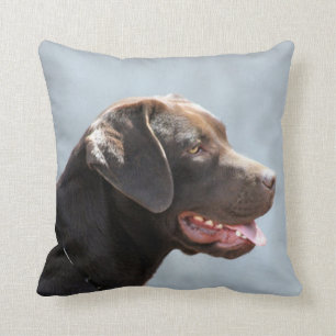 Coussin Carreau de carré de chien de labrador retriever
