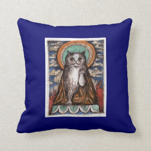 Coussin Carreau de chat de Bouddha