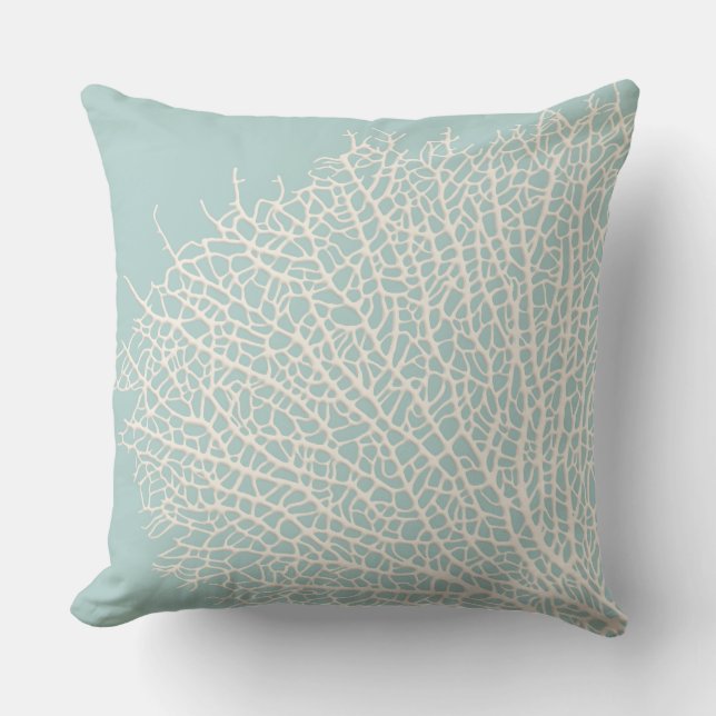 Coussin carreau de corail de branche (Recto)