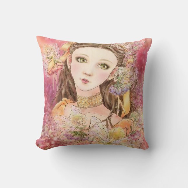 Coussin Carreau de fée d'imaginaire (Recto)