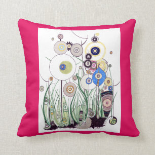 Coussin Carreau de grive et d'envie de voyager