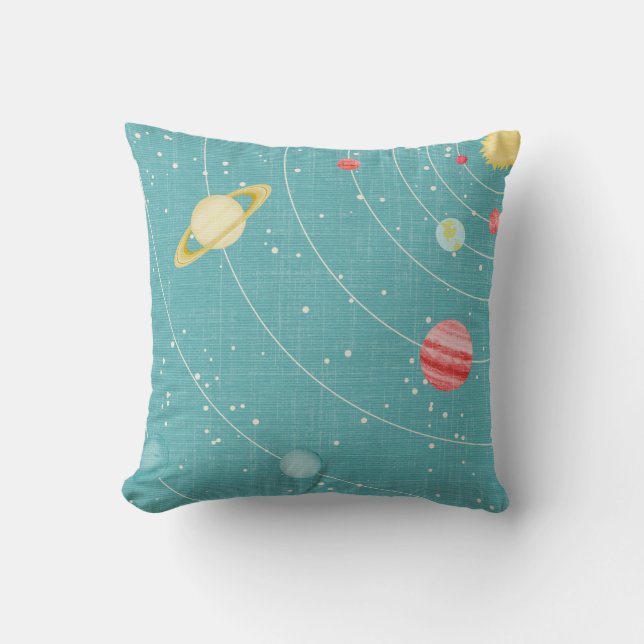 Coussin Carreau de l'espace (Recto)