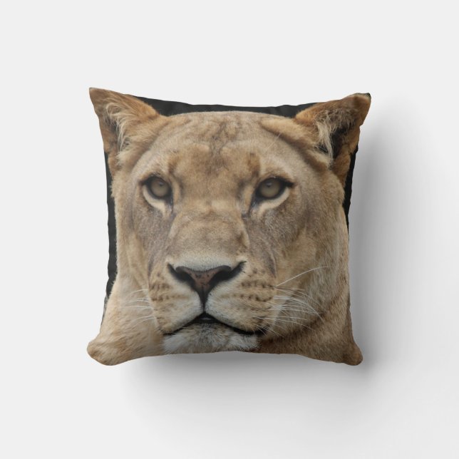 Coussin Carreau de lion (Recto)