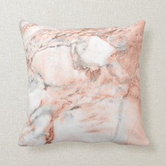 Coussin Carreau de marbre rose d'impression, copie de