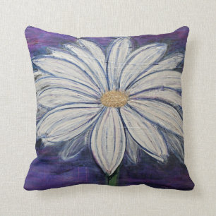 Coussin Carreau "de marguerite douce"