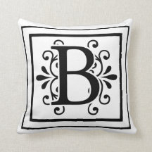 Carreau de monogramme de la lettre B