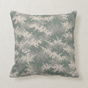 Coussin Carreau de motif de camouflage